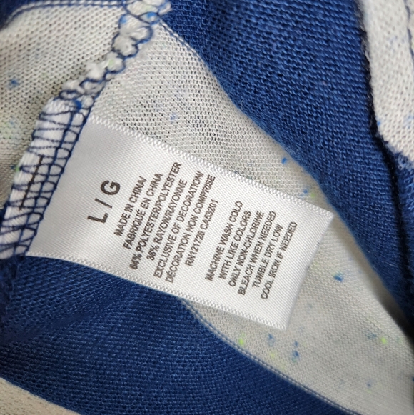 Striped Crochet Lace Elephant Tank - Picture 3 of 9